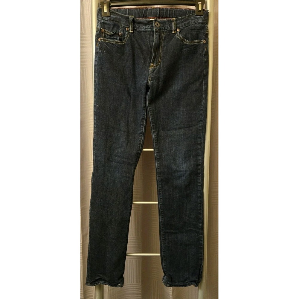 Crew Cuts Blue Cotton Denim Flannel Lined Skinny Jeans Youth Boys Size‎ 16